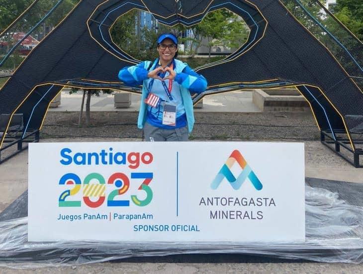 Veracruzana es juez en los juegos Panamericanos de Santiago de Chile