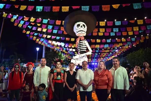 Inauguran festividades de Día de Muertos en Cardel, en Veracruz