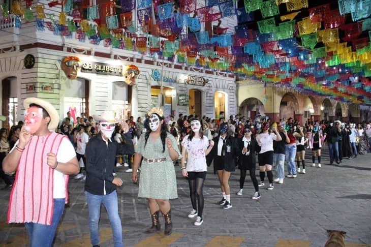 Alumnos de la ETI 62 realizaron el Festival Xantolo en Misantla