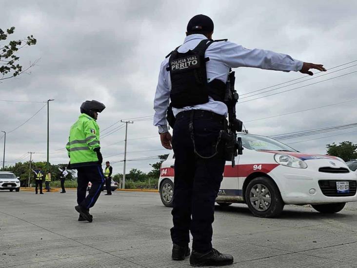 Ponen en marcha operativo vial por Día de Muertos en Poza Rica