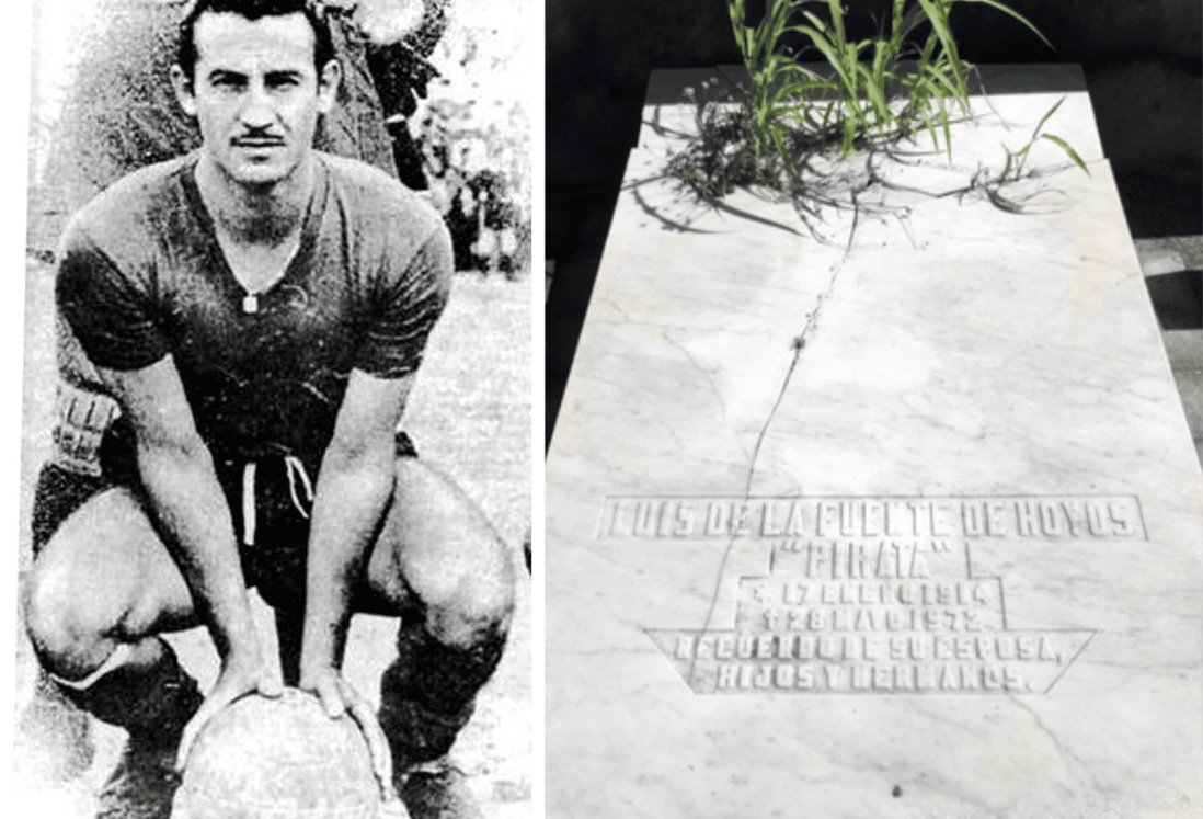 En este panteón de Veracruz enterraron al futbolista Luis El Pirata de la Fuente