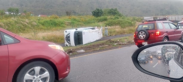 Accidente múltiple paraliza la autopista Orizaba-Puebla
