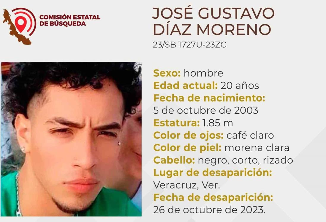 Desaparece joven de 20 años en la ciudad de Veracruz
