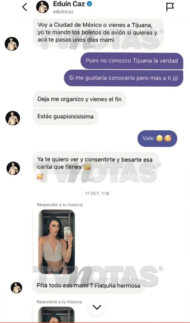 Afirman que Eduin Caz habría ‘tirado pasión’ con una mujer trans