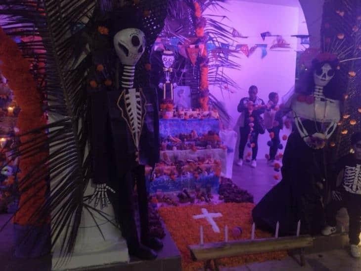 Con concurso y desfile celebran el Día de Muertos en Boca del Río