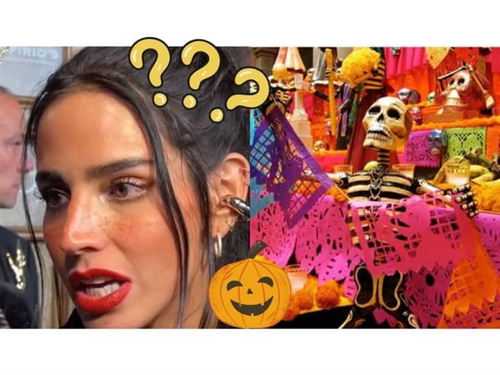 Barbara de Regil prefiere halloween que Día de Muertos ¡Y le llueven críticas!