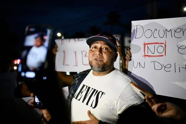 Protestan reporteros en las instalaciones de la SSP por violencia policial en Veracruz | VIDEO