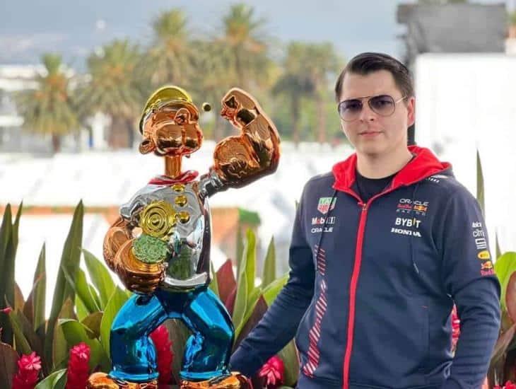 Pieri exhibe esculturas por segunda ocasión en el Gran Premio de México