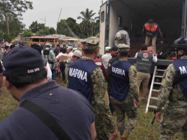 Activos, Plan DNIII, Tajín y de Guardia Nacional, en Agua Dulce y Las Choapas