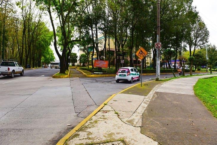 Sigue rehabilitación en  Ruiz Cortines de Xalapa; anuncian cortes viales 