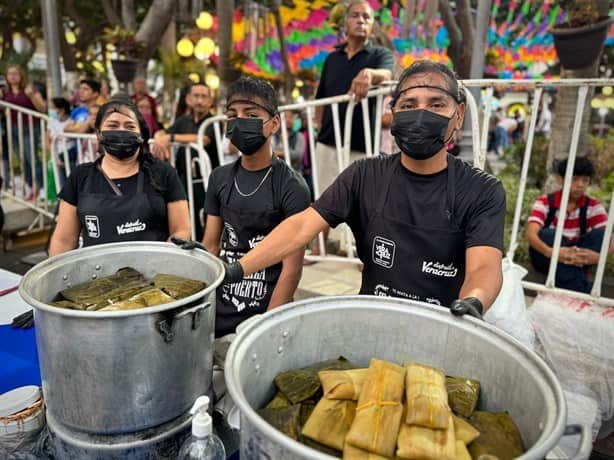 Festival de la Tamaliza en el Zócalo de Veracruz rompe récord