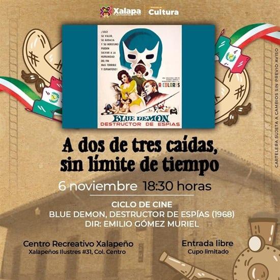 En Xalapa, homenaje a Blue Demon con Ciclo de Cine