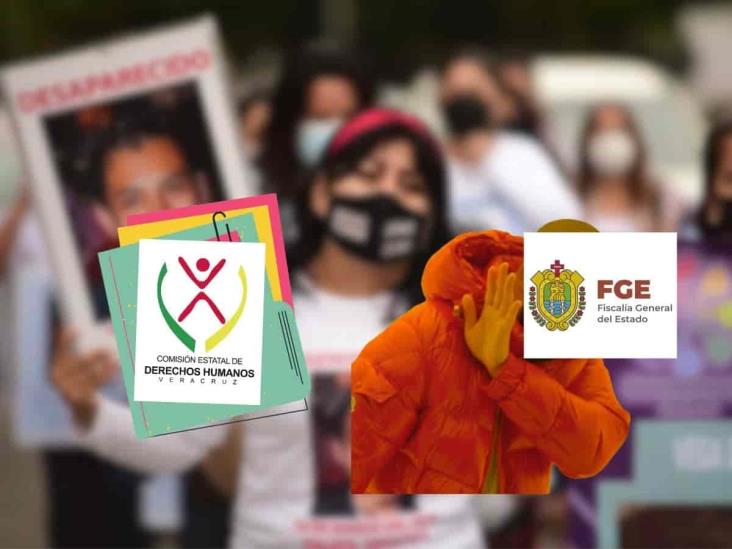 FGE Veracruz desatiende recomendaciones en casos de personas desaparecidas