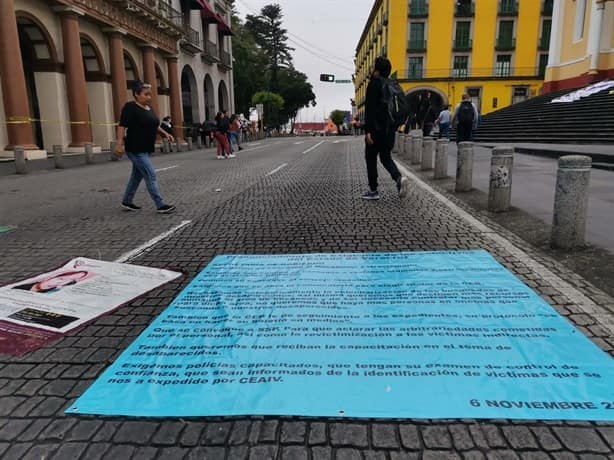 Tras protestas, Gobernador de Veracruz acepta reunirse con colectivos de desaparecidos este jueves