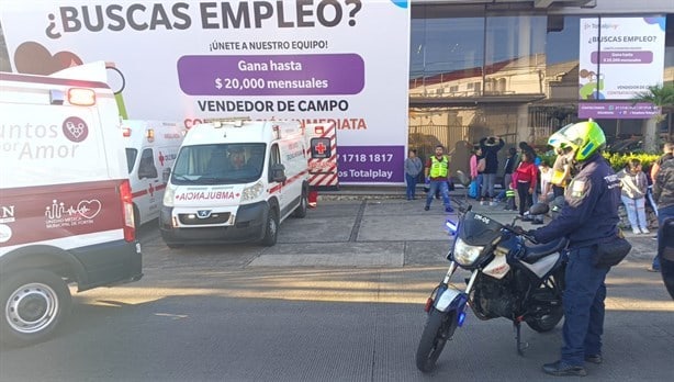 Choque de autobuses en Fortín de las Flores genera caos vial y deja 8 lesionados