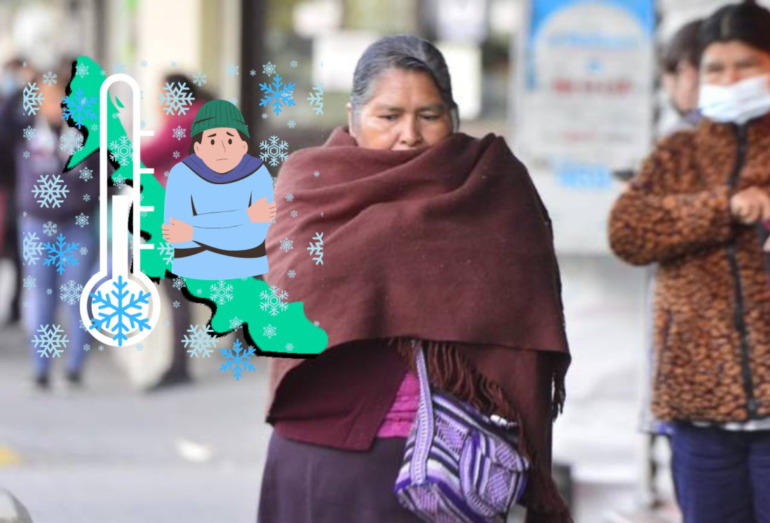 ¿Veracruz? Estados que sufrirán frío histórico en noviembre y diciembre