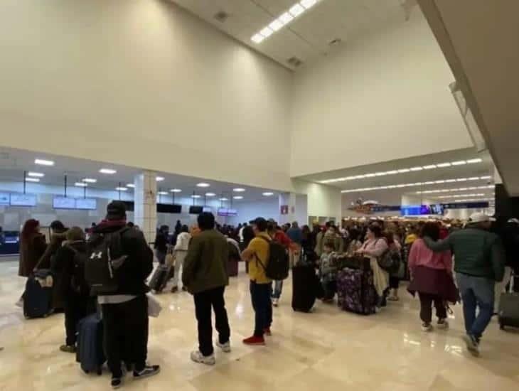 Por falla en avión vuelo de Veracruz a CDMX se retrasa 5 horas