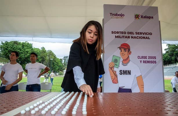 Realizan en Xalapa Sorteo del Servicio Militar Nacional