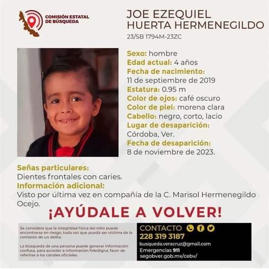 Desaparecen tres menores y dos jóvenes en la Zona Centro de Veracruz