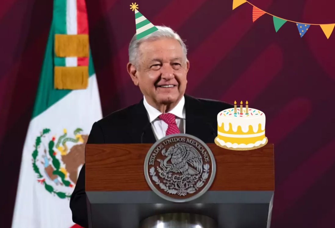 AMLO celebra en Sonora su cumpleaños número 70