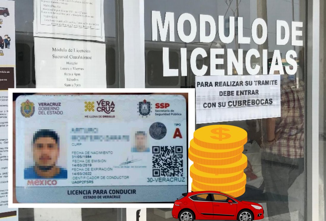 Estos son los costos vigentes de la licencia de conducir en Veracruz