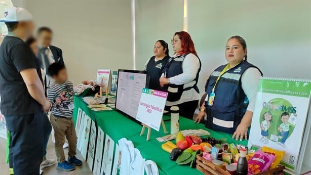 Realizó IMSS Veracruz Norte Feria de la Salud en Tenaris TAMSA