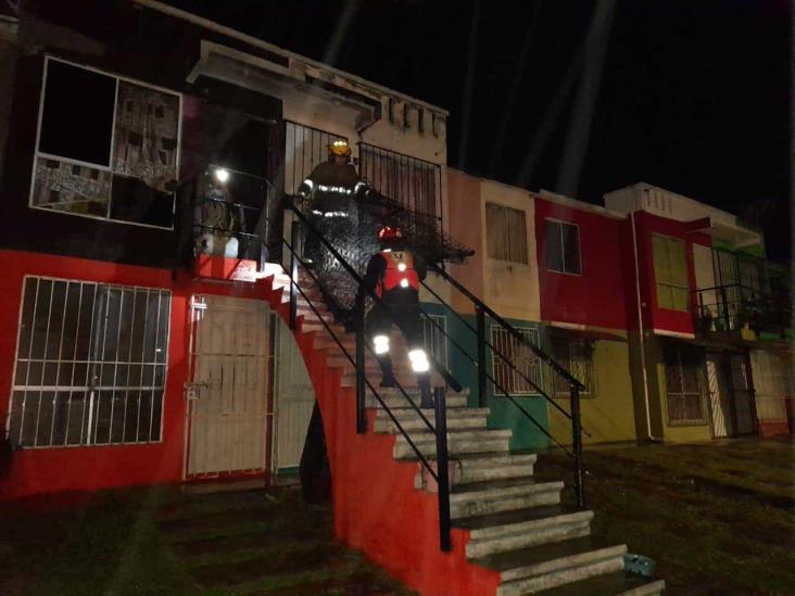 Incendio consume parte de una vivienda en Fortín