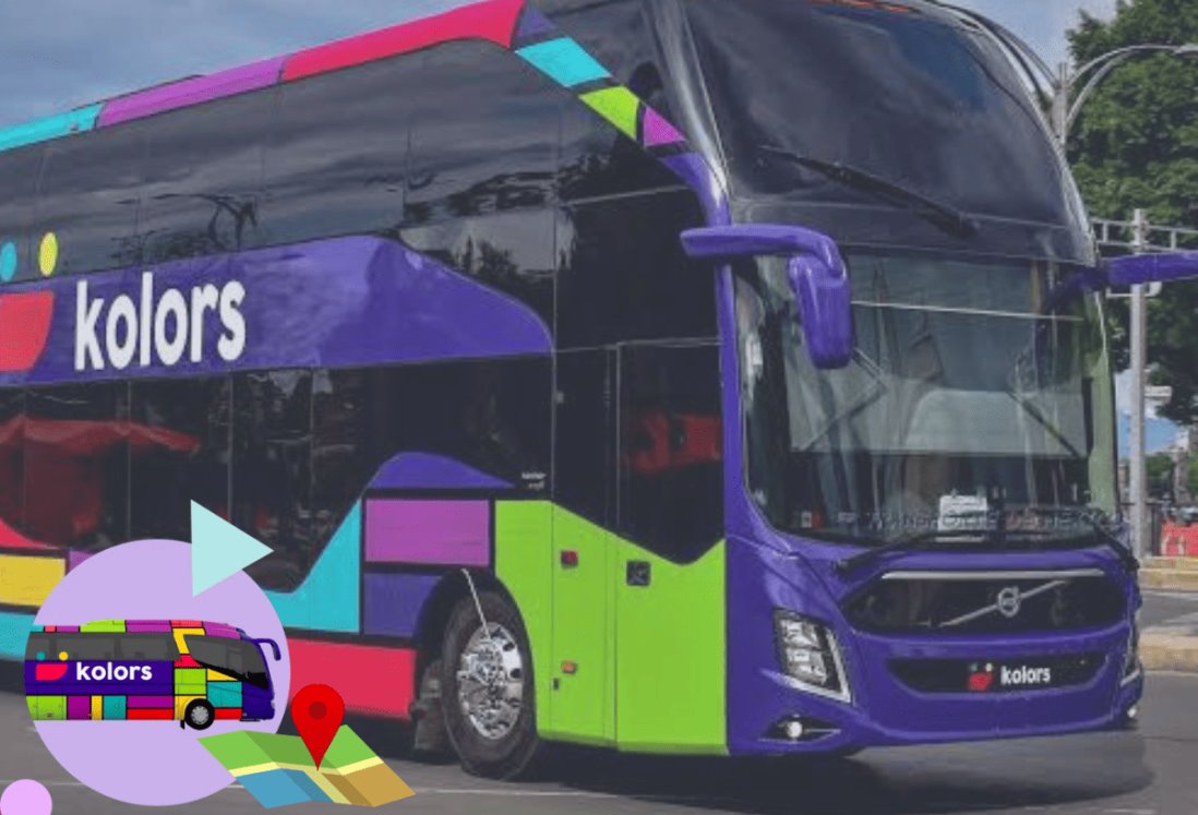 Línea de autobuses Kolors ofrece viajes de Veracruz a CDMX desde $415