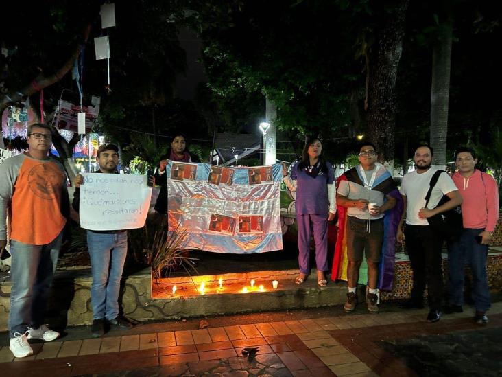 Desde Poza Rica, exigen justicia en caso de magistrade Ociel Baena