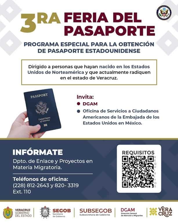 Feria del Pasaporte en Veracruz; ¿de qué trata y quiénes pueden acceder?