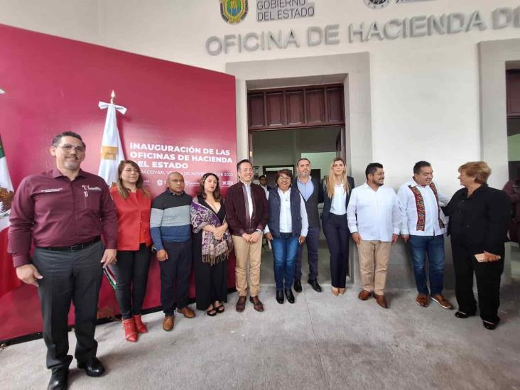 Inauguran oficinas de Hacienda en Tlapacoyan