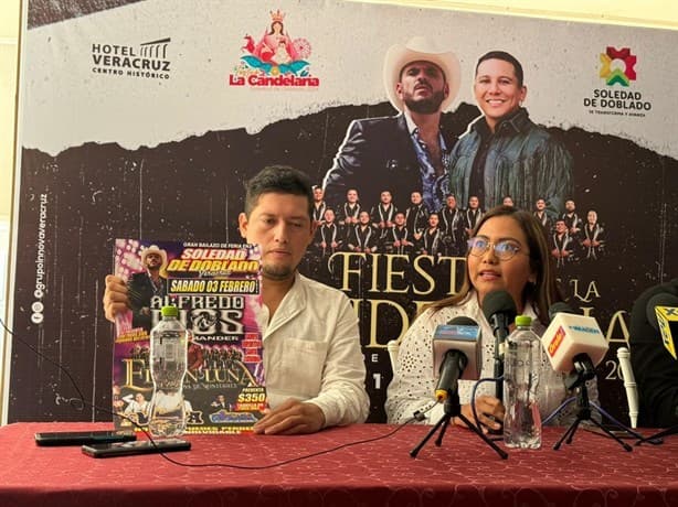 Anuncian cartelera de las Fiestas de la Candelaria 2024 en Soledad de Doblado, Veracruz | VIDEO