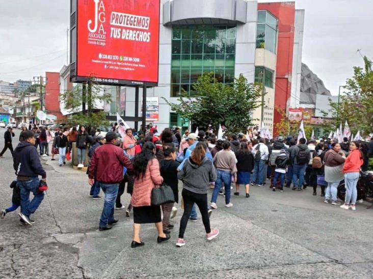 Desde Xalapa, Cardenistas exigen a CFE electrificar casi 50 colonias
