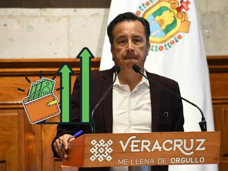 Gobernador de Veracruz ganará más en 2024; ¿cuál será su sueldo?