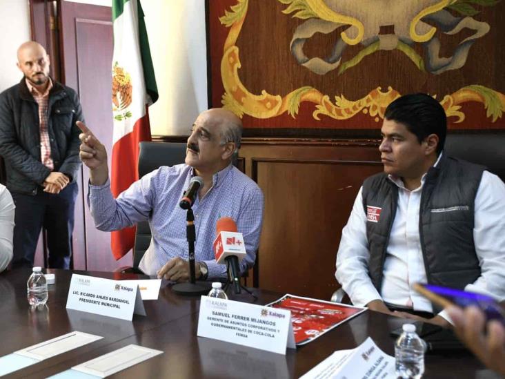 Ahued promete informe histórico en obras e inversión para Xalapa