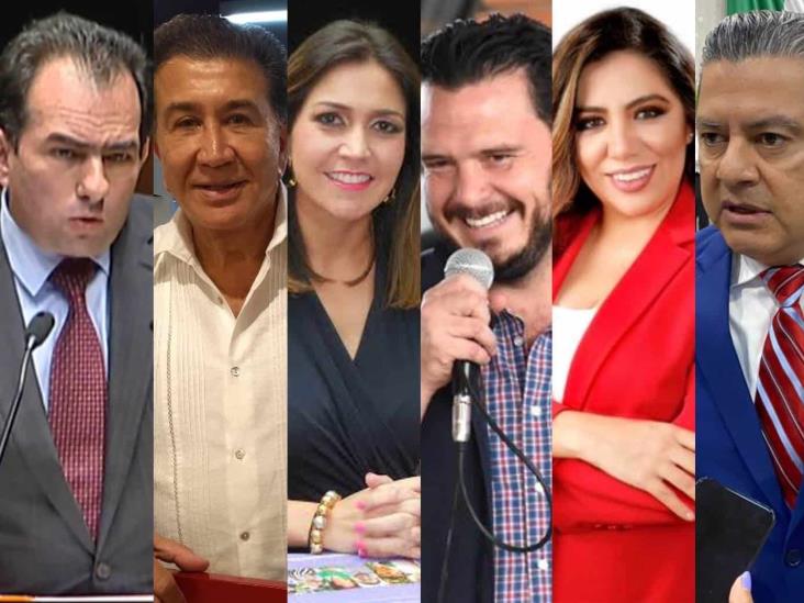 Estos son los 6 que irán a la encuesta del PRI por la gubernatura de Veracruz