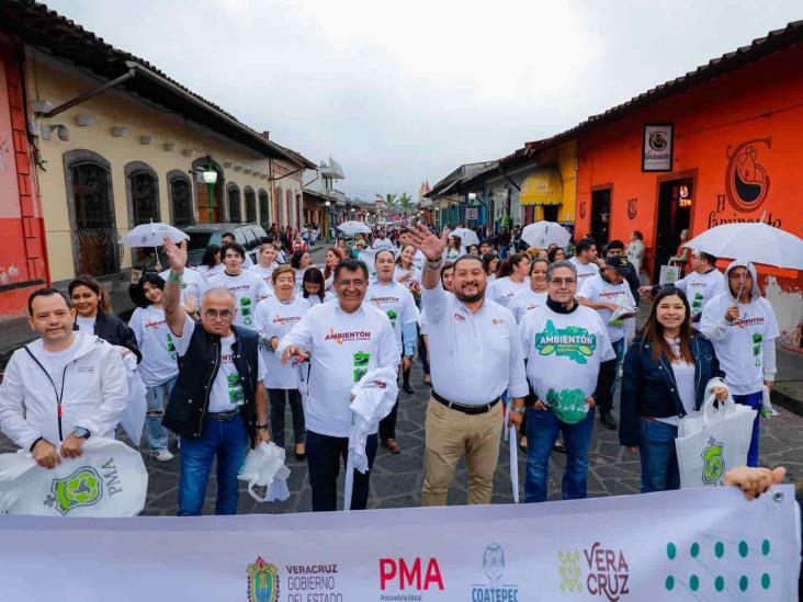 Realiza PMA papaqui ambiental en Coatepec