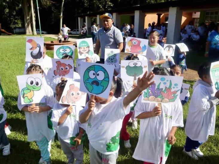 Realiza PMA festival infantil en segundo día del Festival Ecológico celebrado en Xalapa