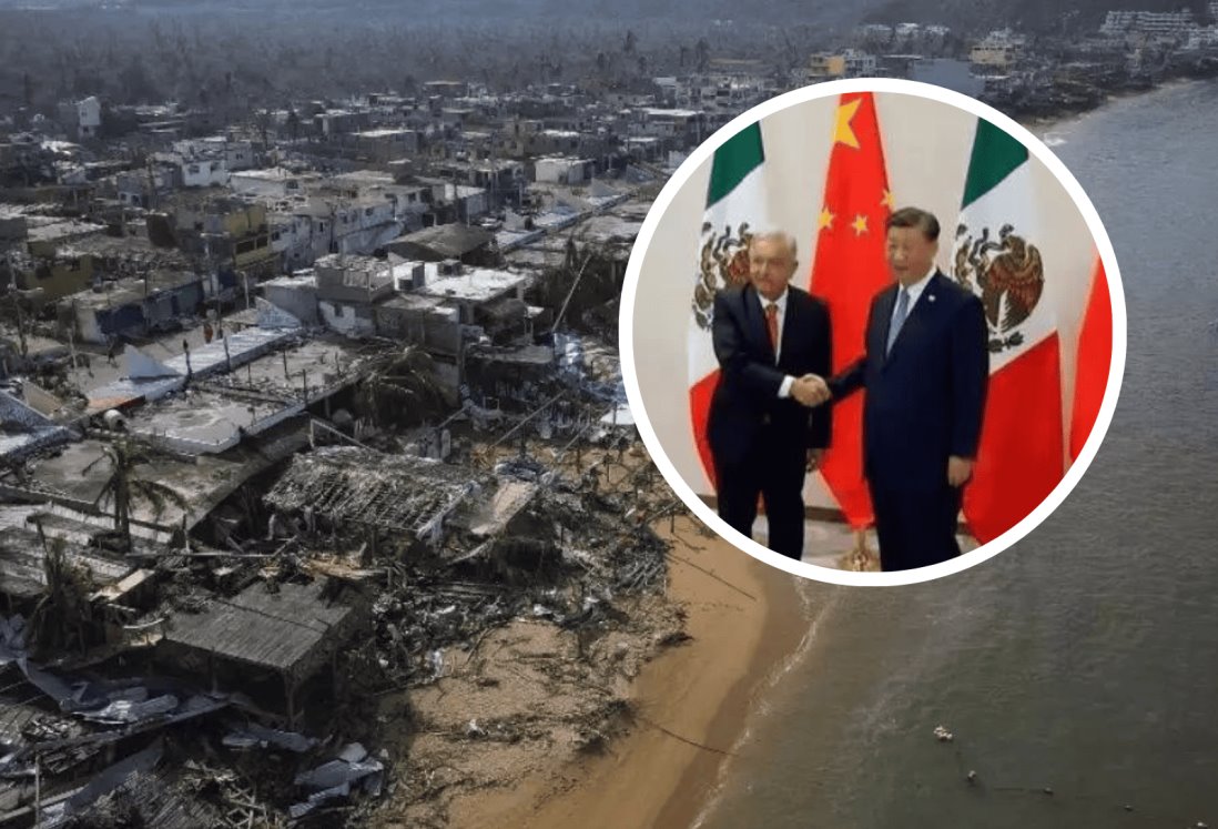 China ofrece a México apoyo para reconstrucción de Acapulco por huracán Otis