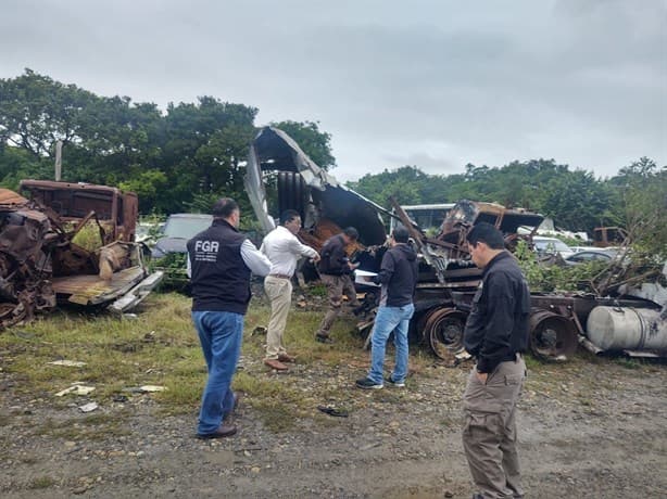 FGR y Semar incineran 200 kilos de narcóticos incautados en Veracruz
