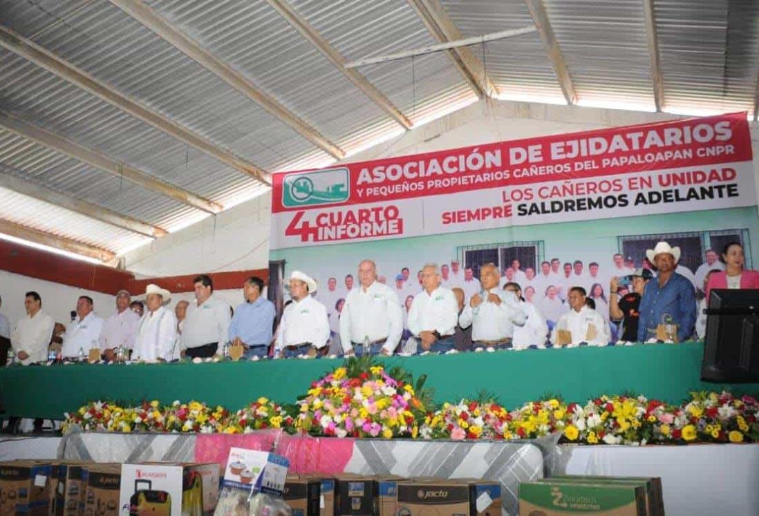 Líder nacional respalda a cañeros del ingenio San Cristóbal, en Veracruz
