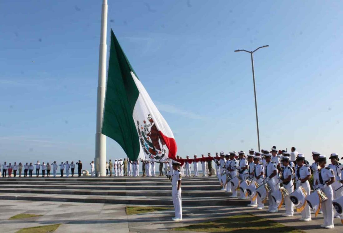 Conmemoran el 113 aniversario de la Revolución Mexicana en Veracruz