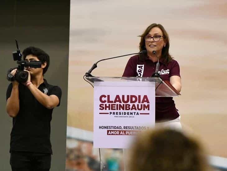 Claudia Sheinbaum va por buen camino en busca de la presidencia, afirma Nahle