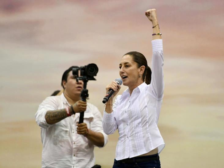 ‘Es tiempo de las mujeres’: Claudia Sheinbaum desde Veracruz