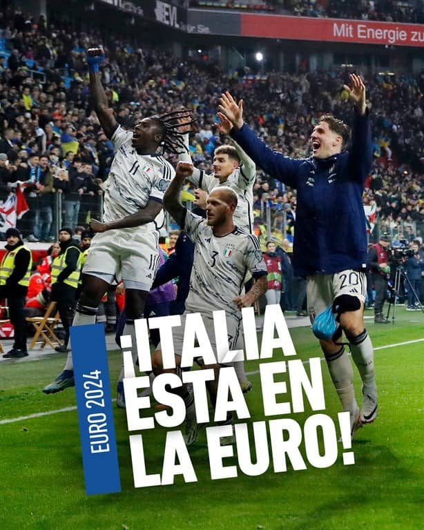 Empata sin goles, pero Italia está en la Euro