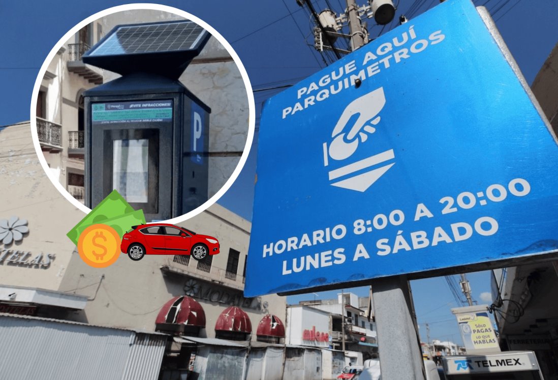 ¿Parquímetros en el centro de Veracruz funcionarán hoy? Esto sabemos