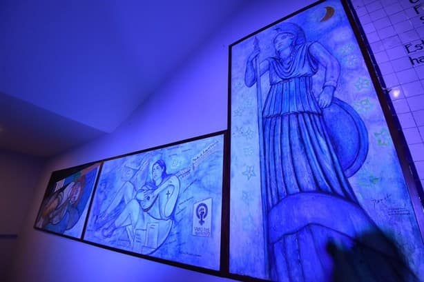 Inauguran el mural “Xalapa, manantial de cultura” de Melchor Peredo