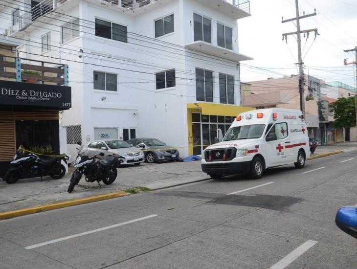 Hombre en Veracruz perdió la vida en plena calle