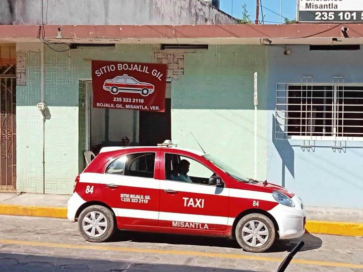 Taxistas de Misantla, frente a un sombrío cierre de 2023