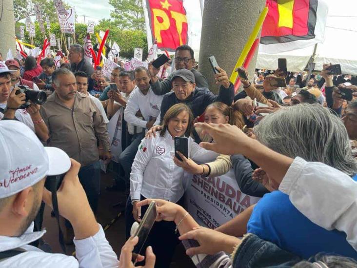 Estoy en mi casa, en el sur de Veracruz, mi casa que también es tu casa: Rocío Nahle